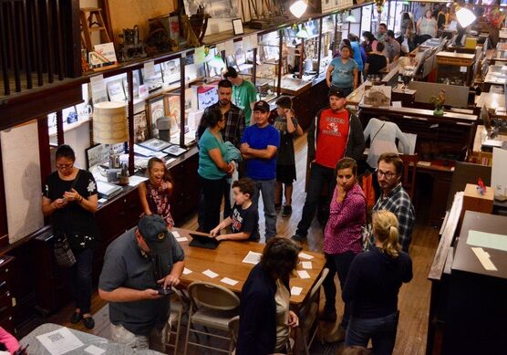 First Friday visitors Oct 2017